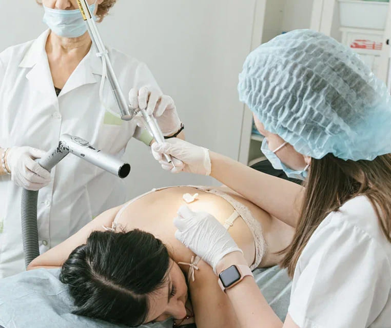 Удаление родинки «под ключ»